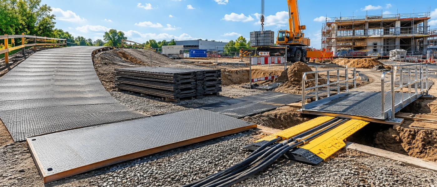 Baustellenerschließung & Bodenschutz